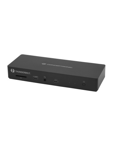 Conceptronic DONN30B replicatore di porte e docking station per laptop Cablato Thunderbolt 4 Nero