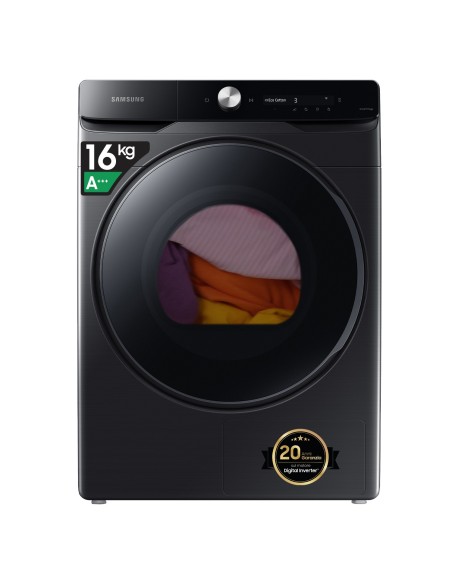 Samsung DV16DG8600BVU3 asciugatrice Libera installazione Caricamento frontale 16 kg Nero