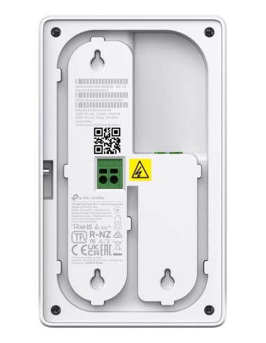 TP-Link Omada EAP625GP-WALL punto accesso WLAN 1201 Mbit s Bianco Supporto Power over Ethernet (PoE)