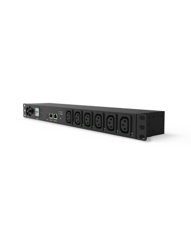 EnGenius ECP106-INT unità di distribuzione dell'energia (PDU) 6 presa(e) AC 1U Nero