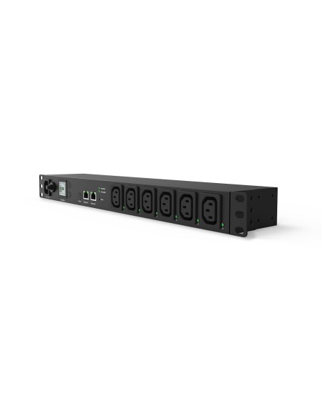 EnGenius ECP106-INT unità di distribuzione dell'energia (PDU) 6 presa(e) AC 1U Nero