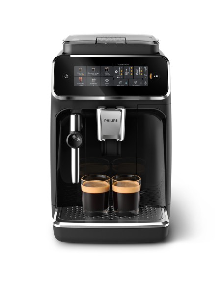 Philips Series 3300 EP3321 40 Macchina caffè automatica, 5 bevande, montalatte, 1.8L, macine in ceramica