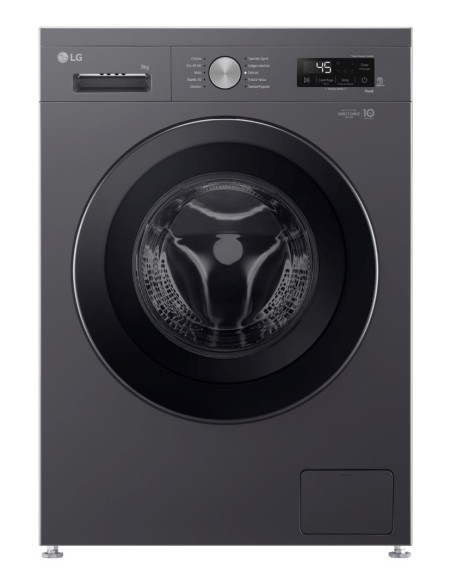LG F4NX1009NMB lavatrice Caricamento frontale 9 kg 1350 Giri min Nero