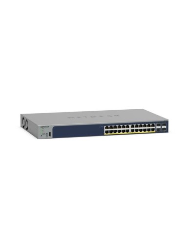 NETGEAR GS728TPP Gestito L2 L3 L4 Gigabit Ethernet (10 100 1000) Supporto Power over Ethernet (PoE) Grigio