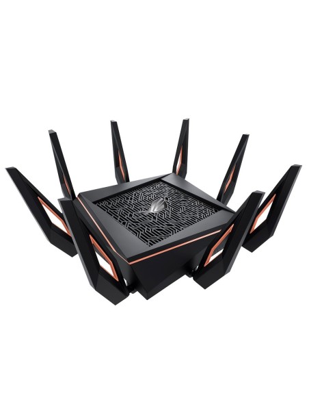ASUS GT-AX11000 router wireless Gigabit Ethernet Banda tripla (2.4 GHz 5 GHz 5 GHz) Nero