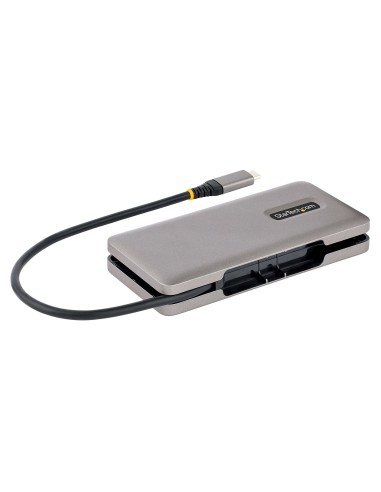 StarTech.com HB31CM1A3CB replicatore di porte e docking station per laptop Cablato USB 3.2 Gen 2 (3.1 Gen 2) Type-C Grigio