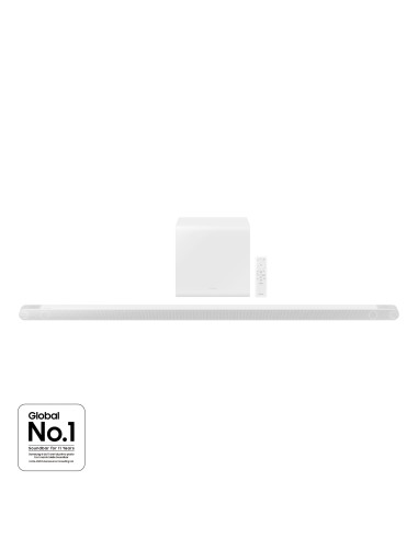 Samsung Soundbar HW-S801D ZF Serie S, 10 Speaker, Wireless Dolby Atmos, Audio a 3.1.2 Canali, Q-Simphony, Alexa integrato e