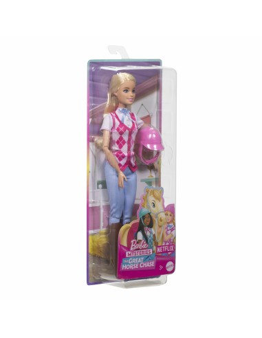Barbie Mysteries The Great Horse Chase Bambola 'Malibu' Con Abiti E Accessori Da Equitazione
