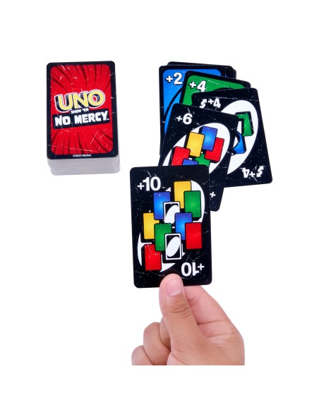 Games HWV18 gioco da tavolo UNO Show 'em No Mercy Carta da gioco Sostituzione
