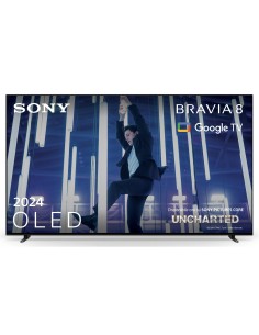 Sony BRAVIA 8 OLED 55 Pollici 4K HDR Google Smart TV (2024) | Gaming Menu per PlayStation 5, IMAX Enhanced, Dolby Vision Atmos,