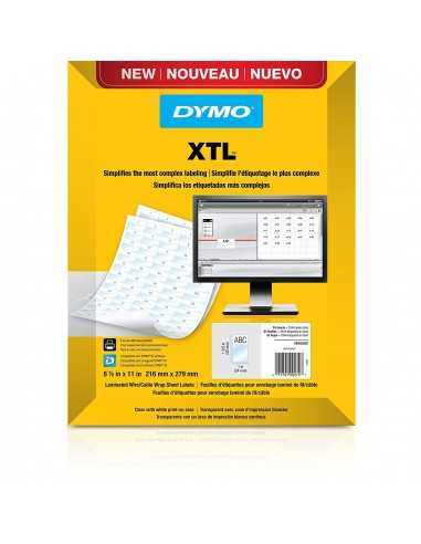 Dymo FOGLIO ETICHETTE XTL LAM 24X23 N B  1908552  MATERIALE DI CONSUMO