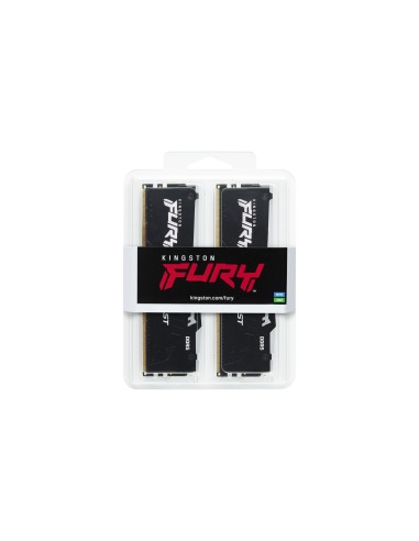 Kingston Technology FURY Beast 16GB 6000MT s DDR5 CL30 DIMM (Kit da 2 moduli) RGB XMP