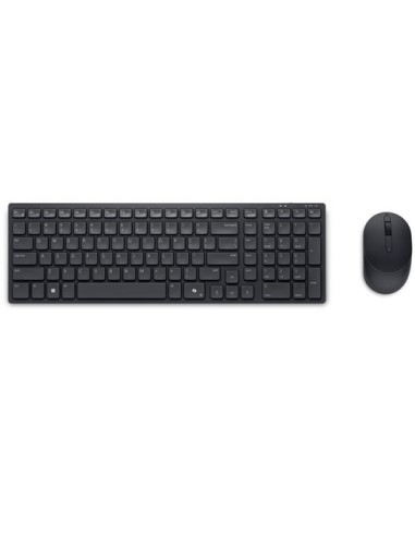 DELL Tastiera e mouse silenziosi e compatti Pro - KM555 - Inglese (Stati Uniti internazionale) (QWERTY)