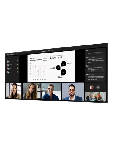 Samsung LH105QPD5BGXEN visualizzatore di messaggi 2,67 m (105") Wi-Fi 500 cd m² 5K Ultra HD Nero Tizen 7.0 24 7