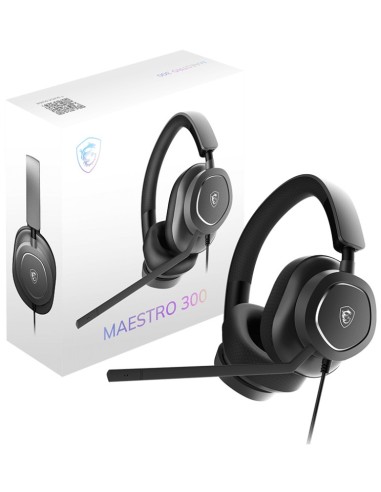 MSI Maestro 300 Auricolare Cablato A Padiglione Gaming USB Type-C   USB Type-A Nero
