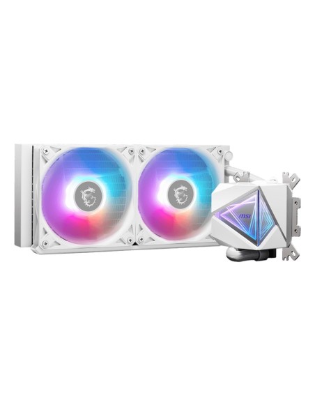 MSI MAG Coreliquid I240 Processore Kit di raffreddamento a liquido 12 cm Bianco 1 pz