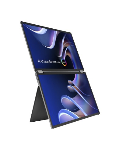 ASUS ZenScreen Duo OLED MQ149CD Monitor PC 35,6 cm (14") 1920 x 1200 Pixel WUXGA Argento