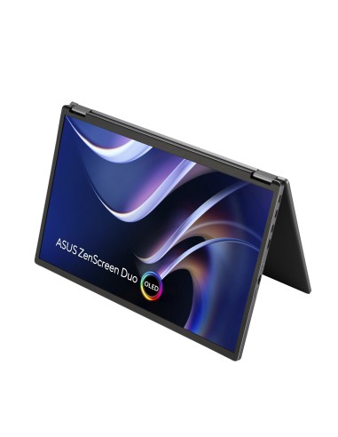 ASUS ZenScreen Duo OLED MQ149CD Monitor PC 35,6 cm (14") 1920 x 1200 Pixel WUXGA Argento