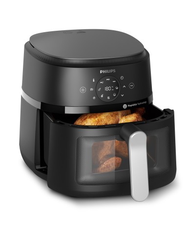 Philips 2000 series NA231 00 Airfryer 6.2 L, Friggitrice ad aria 13 in 1, App ricettario