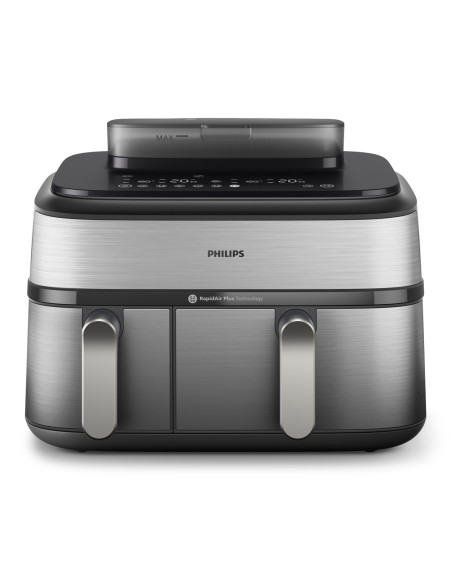 Philips 5000 series Airfryer doppio cestello con cottura a vapore, friggitrice ad aria da 9.0L, 19 metodi di cottura, App per