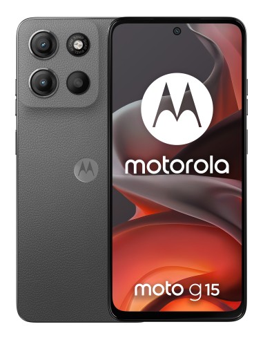 Motorola moto g15 17,1 cm (6.72") Doppia SIM Android 15 4G USB tipo-C 8 GB 512 GB 5200 mAh Grigio