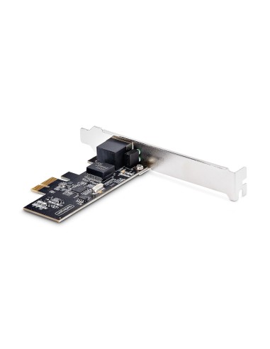 StarTech.com Scheda di Rete PCIe a 1 porta 2,5 Gbps NBASE-T, Intel I225-V, NIC Ethernet MultiGigabit per computer, scheda LAN