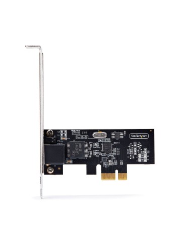 StarTech.com Scheda di Rete PCIe a 1 porta 2,5 Gbps NBASE-T, Intel I225-V, NIC Ethernet MultiGigabit per computer, scheda LAN