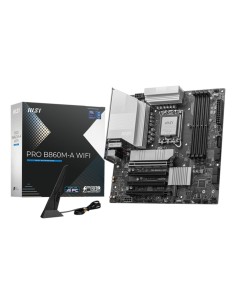 MSI PRO B860M-A WIFI scheda madre Intel B860 LGA 1851 (Socket V1) micro ATX