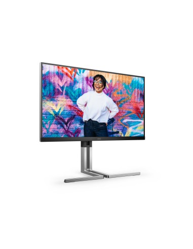 AOC Q27U3CV Monitor PC 68,6 cm (27") 2560 x 1440 Pixel 4K Ultra HD LCD Nero