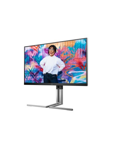 AOC Q27U3CV Monitor PC 68,6 cm (27") 2560 x 1440 Pixel 4K Ultra HD LCD Nero