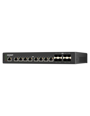 QNAP QSW-IM3216-8S8T switch di rete Gestito 10G Ethernet (100 1000 10000) Nero