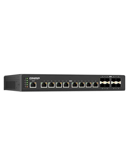 QNAP QSW-IM3216-8S8T switch di rete Gestito 10G Ethernet (100 1000 10000) Nero