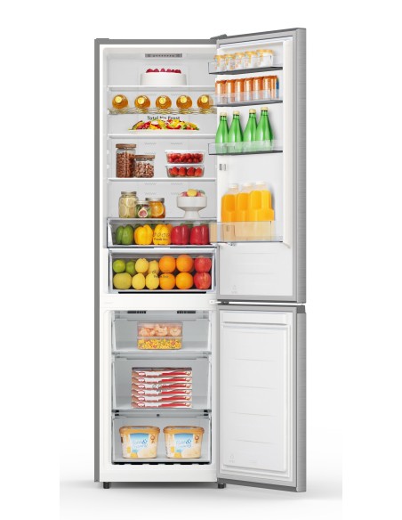 Hisense RB440N4ACA frigorifero con congelatore Libera installazione 336 L A Acciaio inox