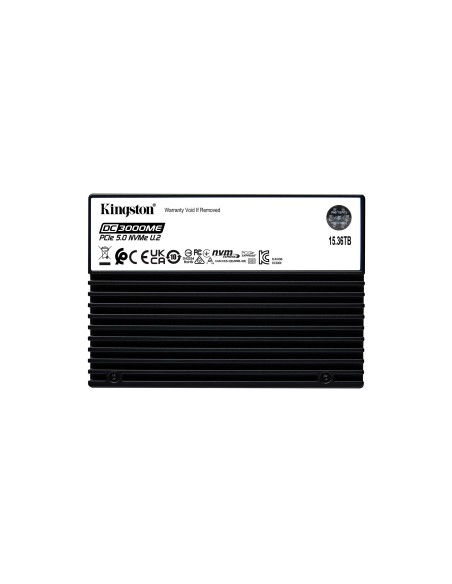 Kingston Technology 15.36TB DC3000ME U.2 PCIe 5.0 NVMe TCG Opal SSD Enterprise