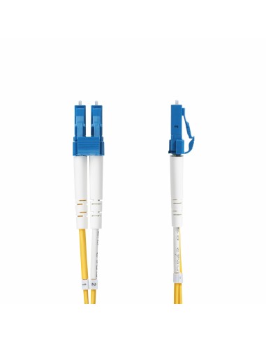 StarTech.com Cavo in fibra ottica duplex monomodale OS2 da LC a LC (UPC) da 10m, 9 125µm, 100G, Insensibile alla piegatura,