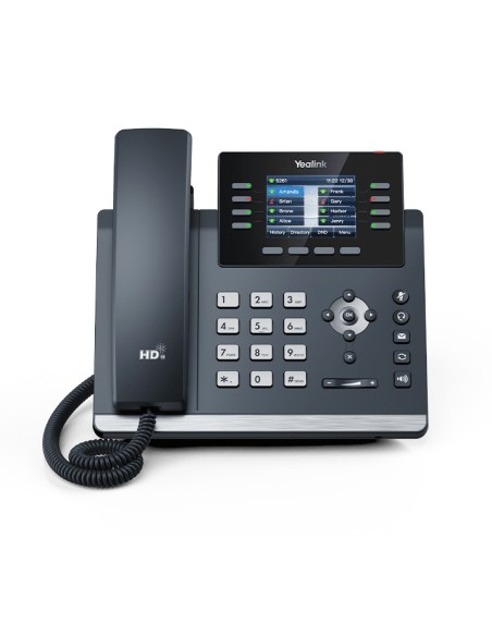Yealink SIP-T44U telefono IP Grigio 8 linee LCD Wi-Fi