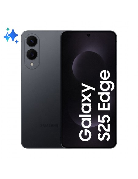 Samsung Galaxy S25 Edge, Smartphone AI, Display 6.7'' QHD+ Dynamic AMOLED 2X, Fotocamera 200MP, RAM 12GB, 256GB, 3.900 mAh,