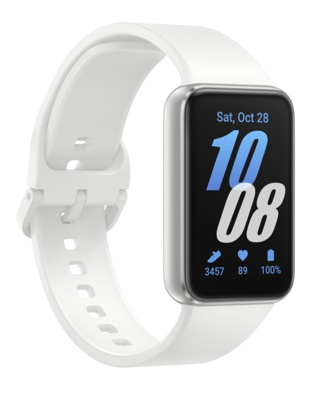 Samsung Galaxy Fit3 4,06 cm (1.6") AMOLED 40 mm Digitale 256 x 402 Pixel Touch screen Argento