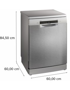 Bosch Serie 6 SMS6ZCI10E Lavastoviglie da libera installazione 60 cm Acciaio Classe B 2