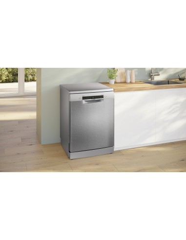 Bosch Serie 6 SMS6ZCI10E Lavastoviglie da libera installazione 60 cm Acciaio Classe B