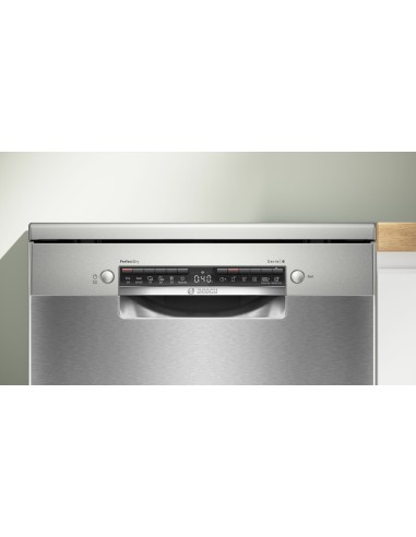 Bosch Serie 6 SMS6ZCI10E Lavastoviglie da libera installazione 60 cm Acciaio Classe B