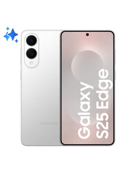 Samsung Galaxy S25 Edge, Smartphone AI, Display 6.7'' QHD+ Dynamic AMOLED 2X, Fotocamera 200MP, RAM 12GB, 512GB, 3.900 mAh,
