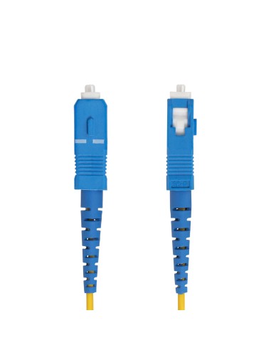 StarTech.com Cavo in fibra ottica simplex monomodale OS2 da LC a SC (UPC) da 10 m, 9 125µm, 40G 100G, Insensibile alla