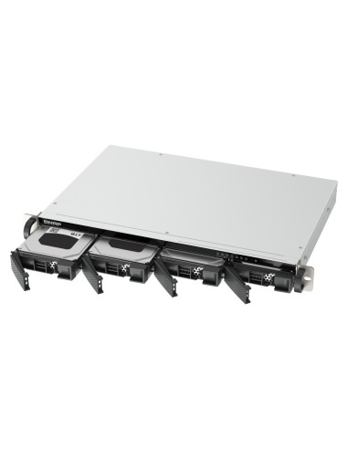 QNAP TS-433eU NAS Rack (1U) Cortex-A Cortex-A55 4 GB 0 TB QNAP Turbo System Nero