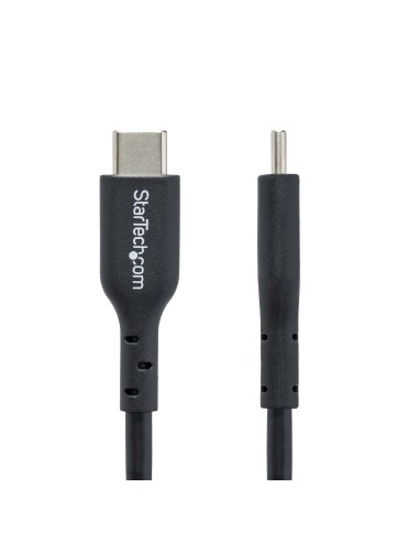 StarTech.com Cavo USB-C da 1m, cavo di ricarica USB-C, cavo USB 2.0 Tipo-C per laptop, 60W 3A Power Delivery, rivestimento in