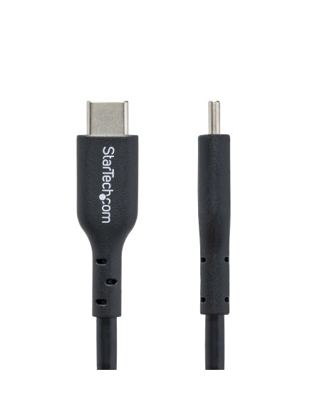 StarTech.com Cavo USB-C da 2m, cavo di ricarica USB-C, cavo USB 2.0 Tipo-C per laptop, 60W 3A Power Delivery, rivestimento in