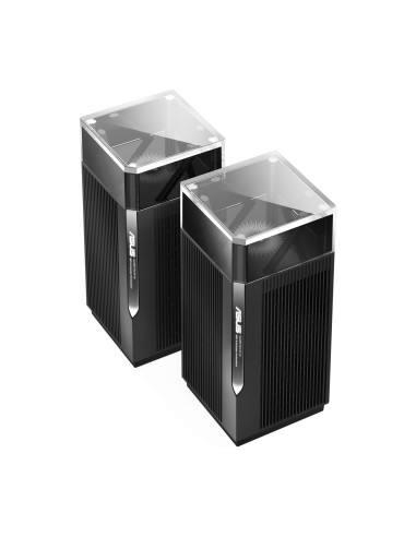 ASUS ZenWiFi Pro XT12(2-PK) Banda tripla (2.4 GHz 5 GHz 5 GHz) Wi-Fi 6 (802.11ax) Nero 4 Interno
