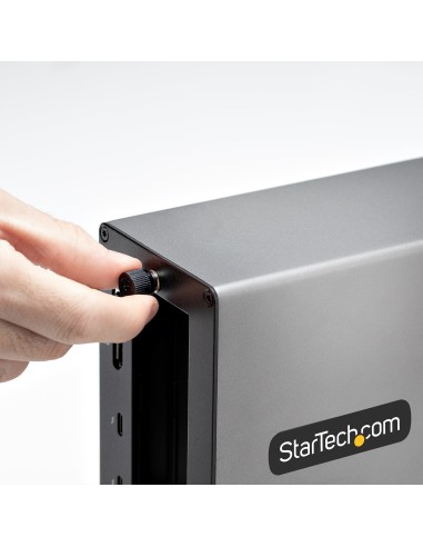 StarTech.com Chassis Thunderbolt 3 PCIe, Enclosure esterna con doppi slot PCI Express, Box PCIe per laptop Desktop All-In-One,