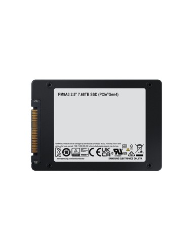 Samsung PM9A3 7,68 TB 2.5" PCI Express 4.0 NVMe V-NAND TLC