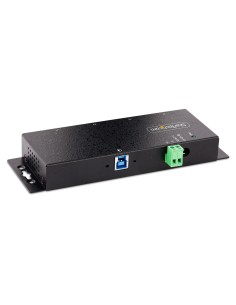 StarTech.com Hub USB 3.0 Industriale a 4 Porte - Multipresa USB Alimentata, ESD e Protezione da Sovratensione - Ciabatta USB-A 2